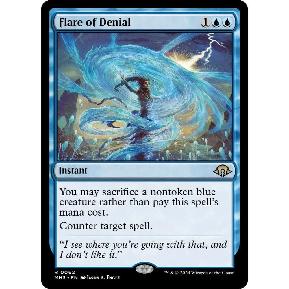 Flare of Denial | MH3 | 62 | NM/Rare | 034-MTG-R